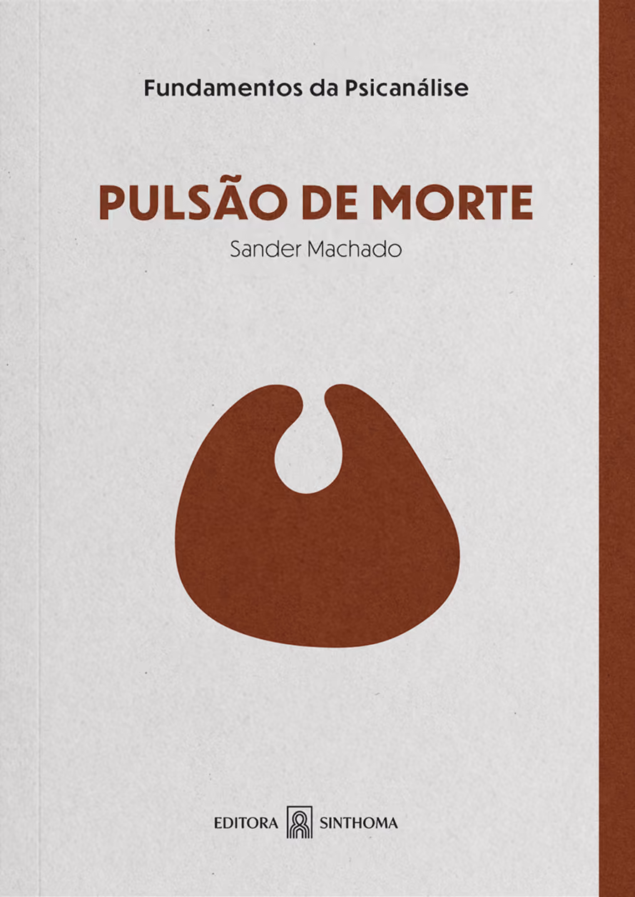 Capa do livro 'Jacques Lacan: Uma Introdução' de Alexandre Starinno, com formas geométricas ovaladas e fundo cinza claro.