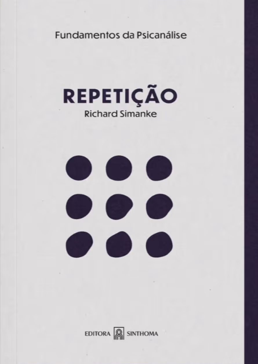 Capa do livro 'Amor de Transferência' de Josiane Orvatich, com logotipo da Editora Sinthoma e design de três formas vermelhas abstratas.